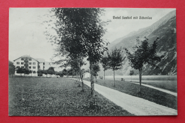 AK Achensee / 1915 / Hotel Seehof / Strassenansicht / Tirol